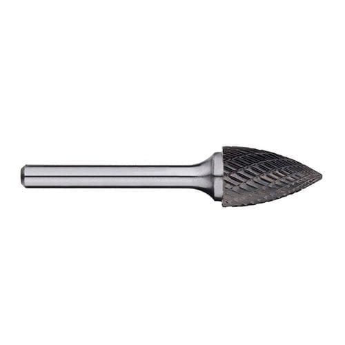 Drill America 3/8" X 3/4" Tree Pointed End Carbide Burr