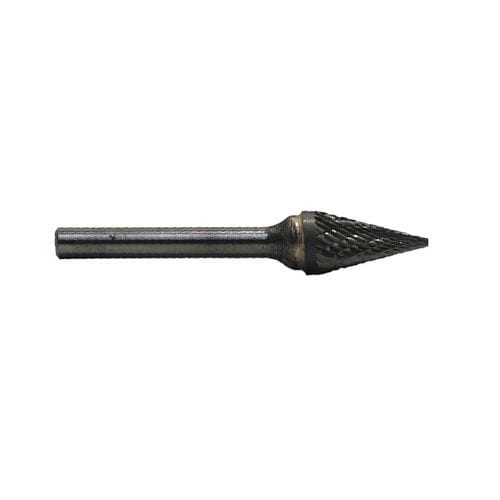 Drill America 1/4" X 1" Cone Pointed End Carbide Burr