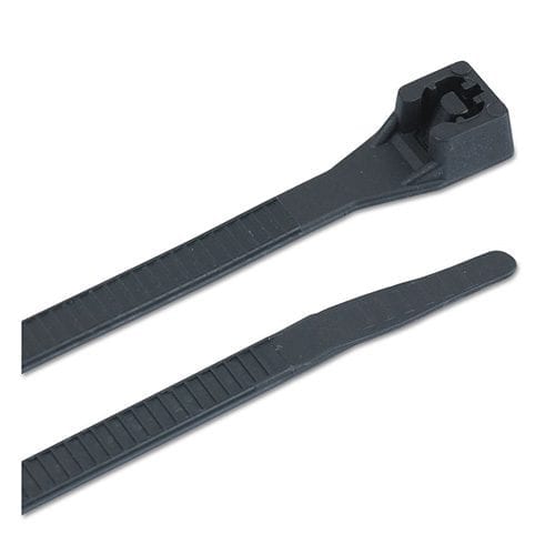 Gardner Bender Standard DoubleLock Cable Ties UV Black