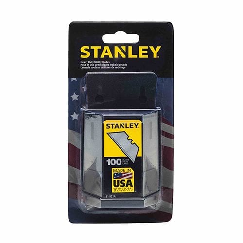 Stanley Heavy Duty Utility Blades With Dispenser
