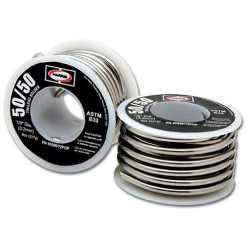 J.W. Harris 50/50 Solder 1/8" 1# Spool