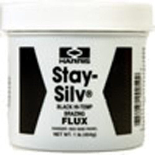 J.W. Harris Stay Silv Black Flux - 5# Jar