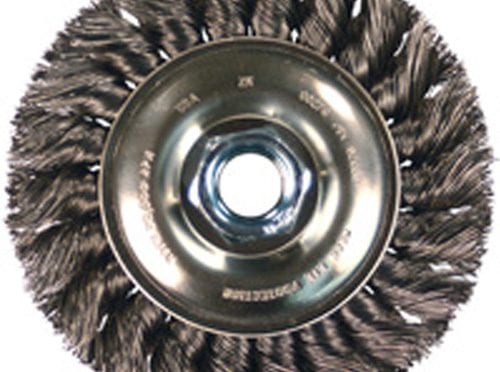 Weiler 10003 1/2" Crimped Wire End Brush – Steel .014 – 10-Pack – 25,000 RPM USA