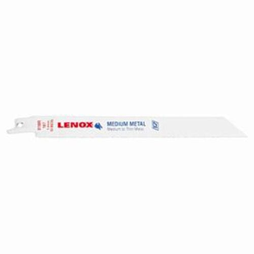 Lenox T2 Bi-Metal Reciprocating Saw Blades, 8" X 3/4", 18 TPI, Soft Metal