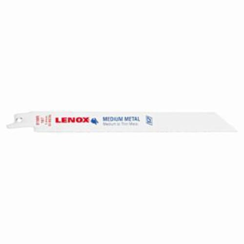 Lenox T2 Bi-Metal Reciprocating Saw Blades, 8″ X 3/4″, 18 TPI, Soft Metal