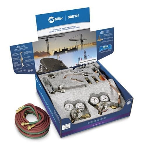 Miller Smith Heavy Duty Acetylene Cutting Outfit, CGA-510 & Combination Torch