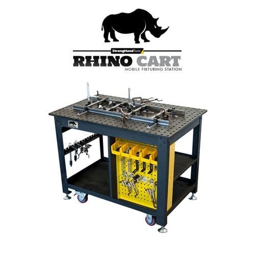 StrongHand Tools Rhino Cart Mobile Fixturing Station