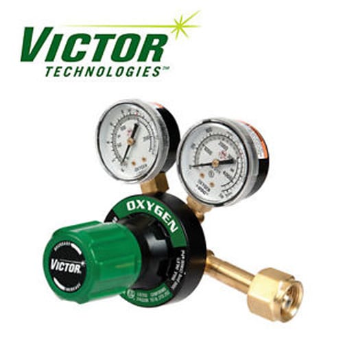 Victor G250 Medium Duty Oxygen Single Stage Regulator CGA540