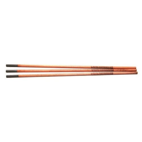 Weldmark Arcair Pointed Copperclad DC Carbon Arc Gouging Electrode 1/4" X 12" 50# box
